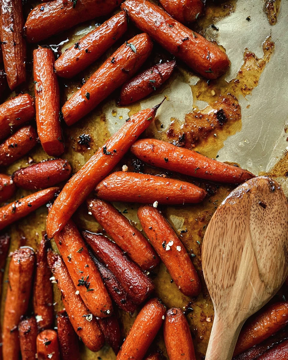 Honey Balsamic Roasted Carrots 5 Honey Balsamic Roasted Carrots