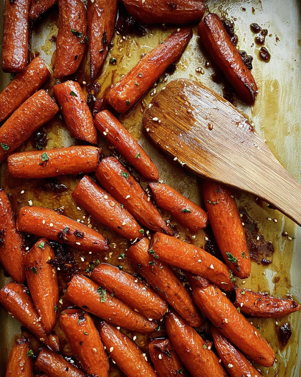 Honey Balsamic Roasted Carrots 7 Honey Balsamic Roasted Carrots
