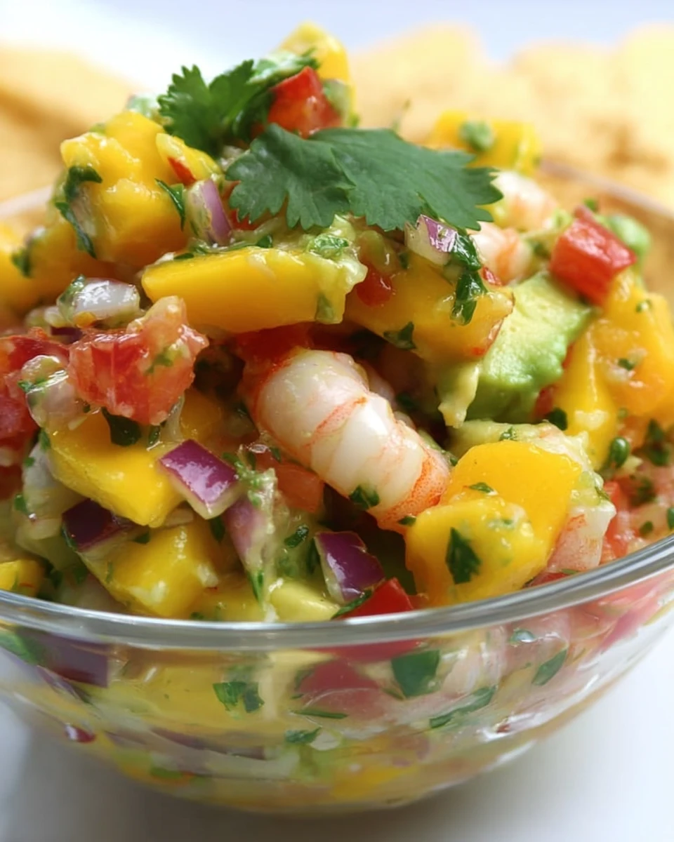 Mango Shrimp Salsa
