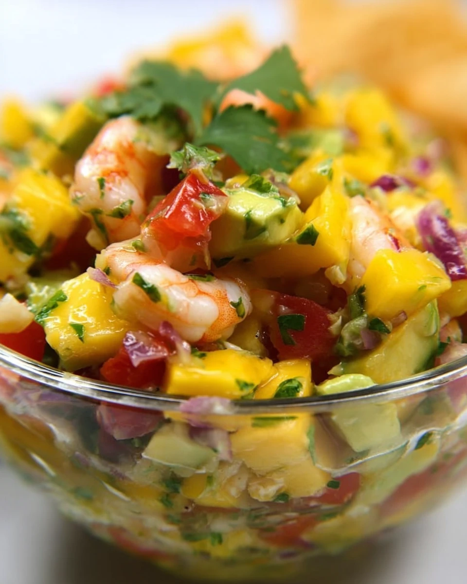 Mango Shrimp Salsa