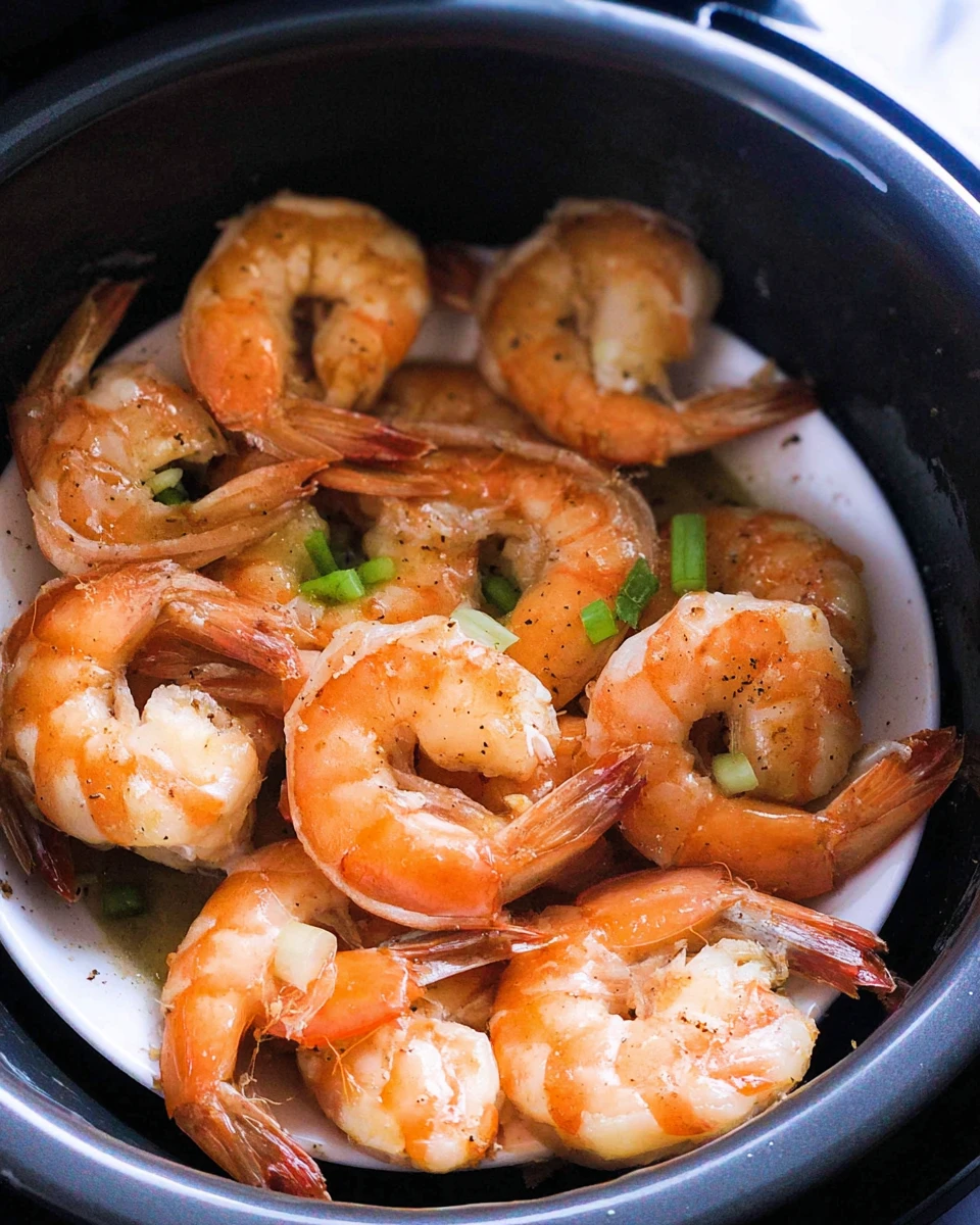 Ninja Foodi Steamed Shrimp