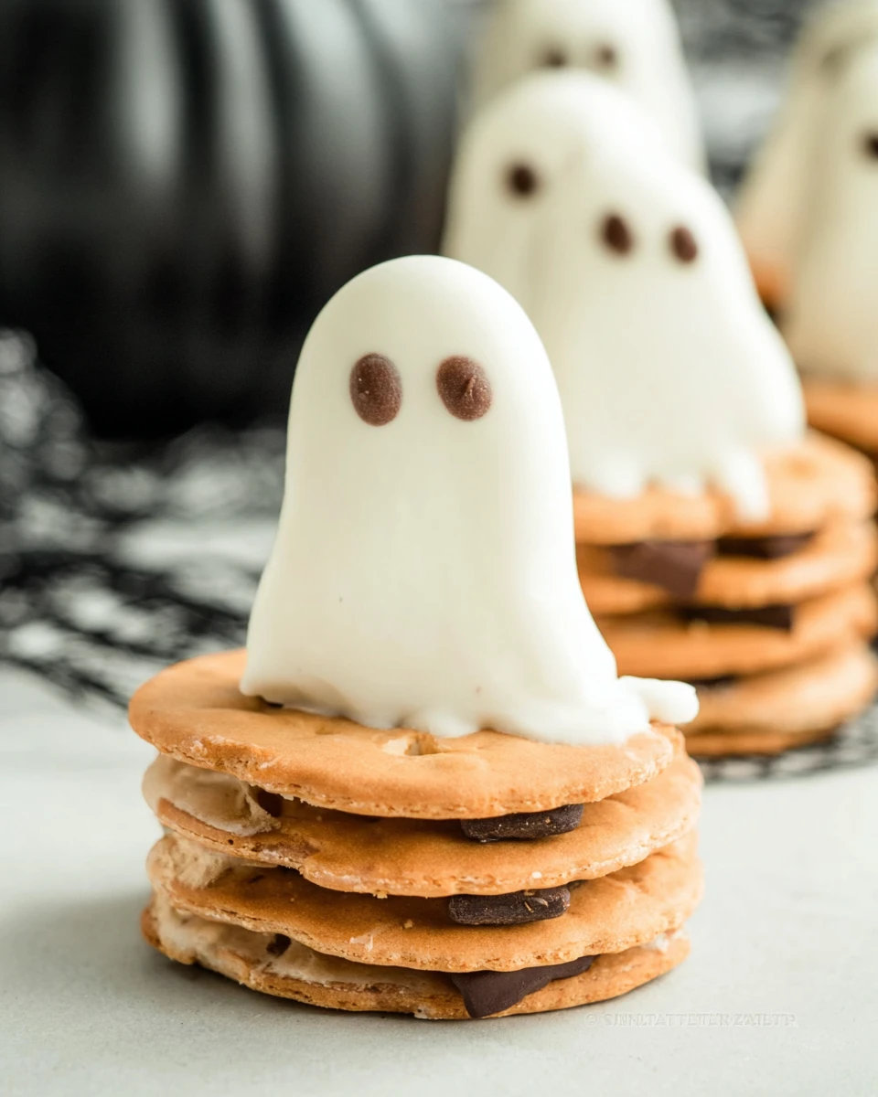 Nutter Butter Ghosts Halloween Treats