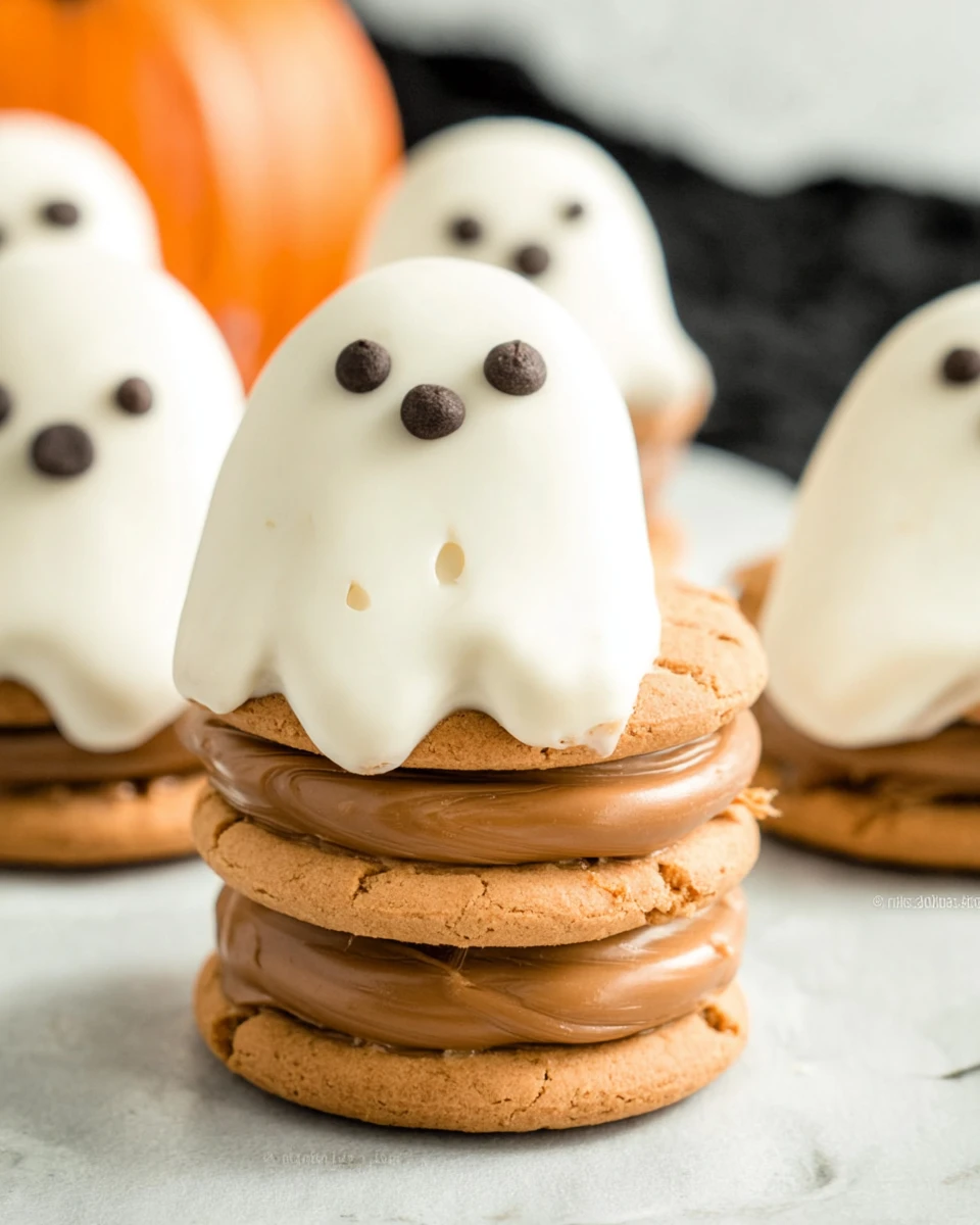 Nutter Butter Ghosts Halloween Treats