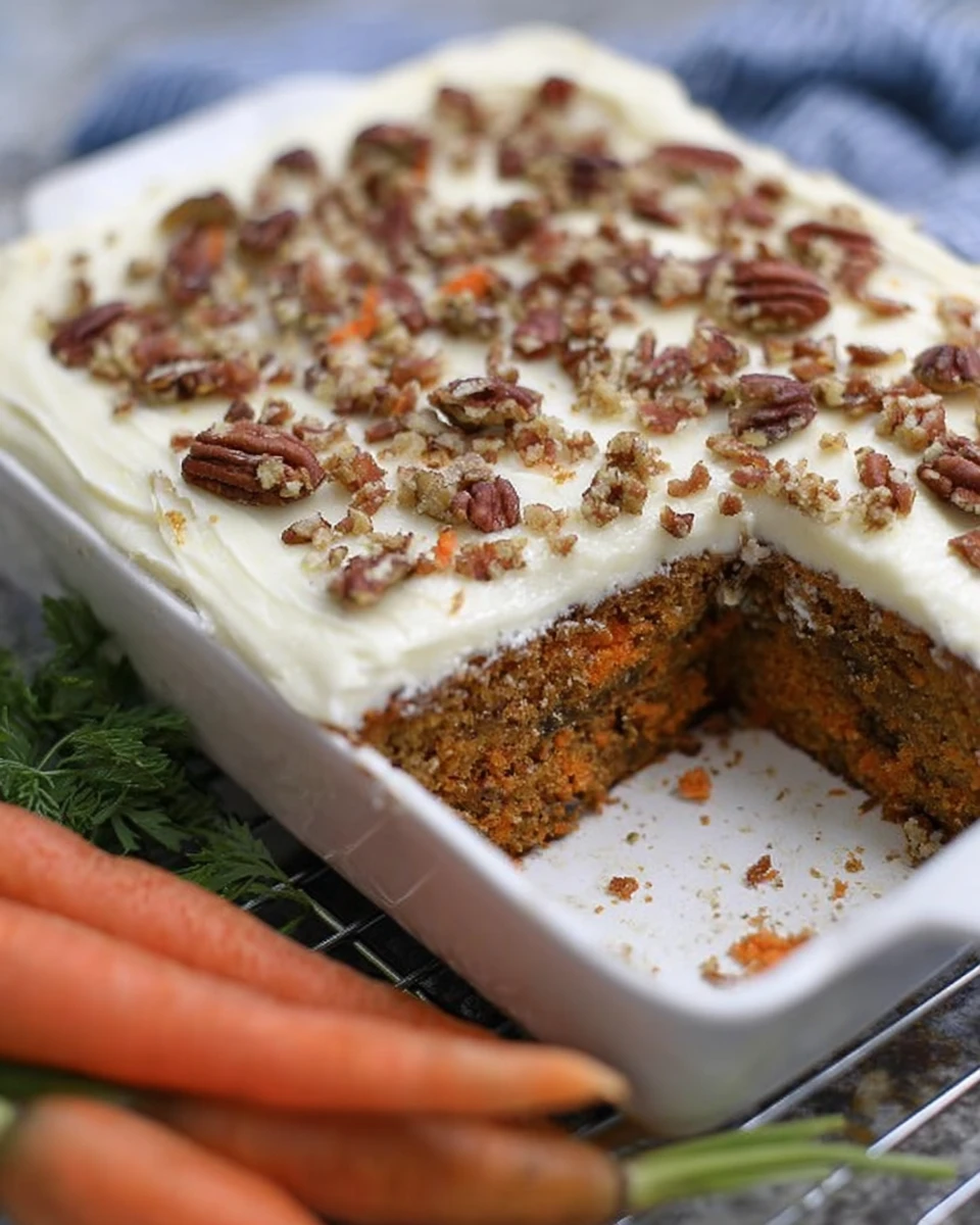 Old Fashioned Carrot Cake