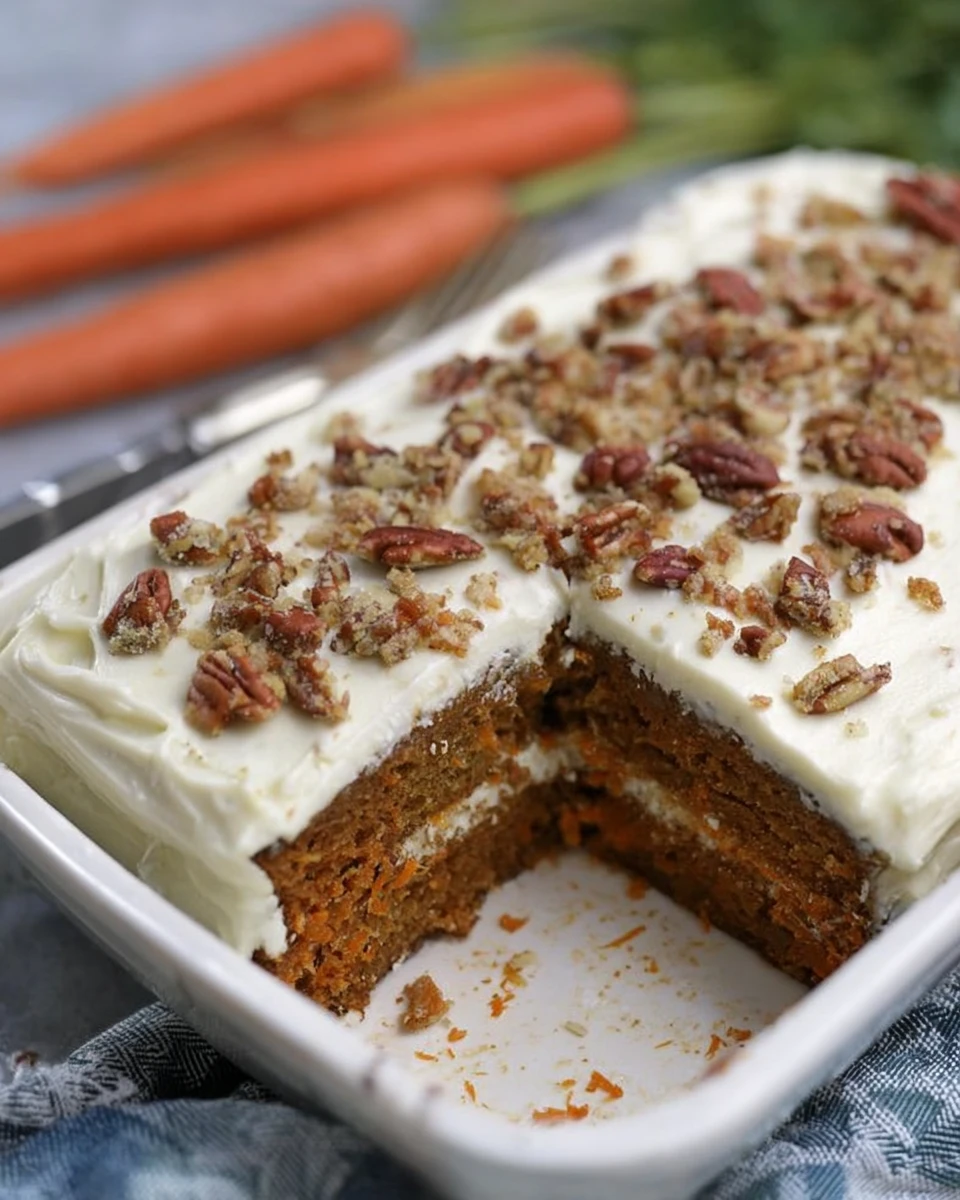 Old Fashioned Carrot Cake