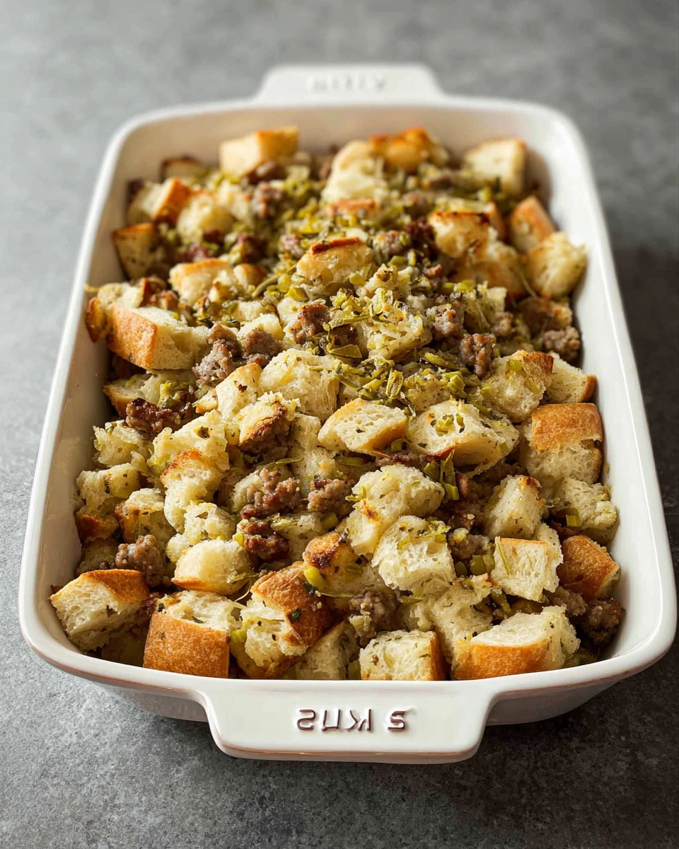 Sausage And Sage Stuffing