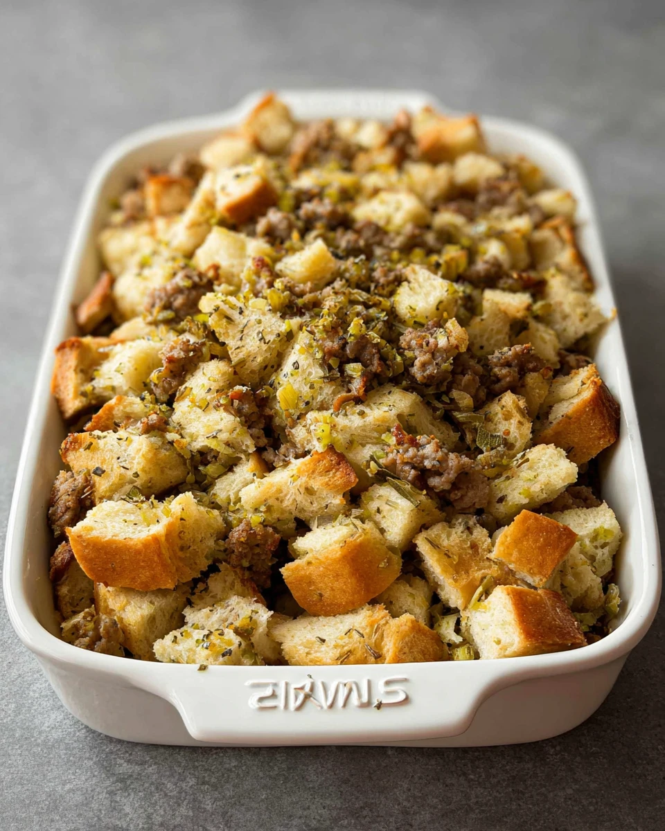 Sausage And Sage Stuffing