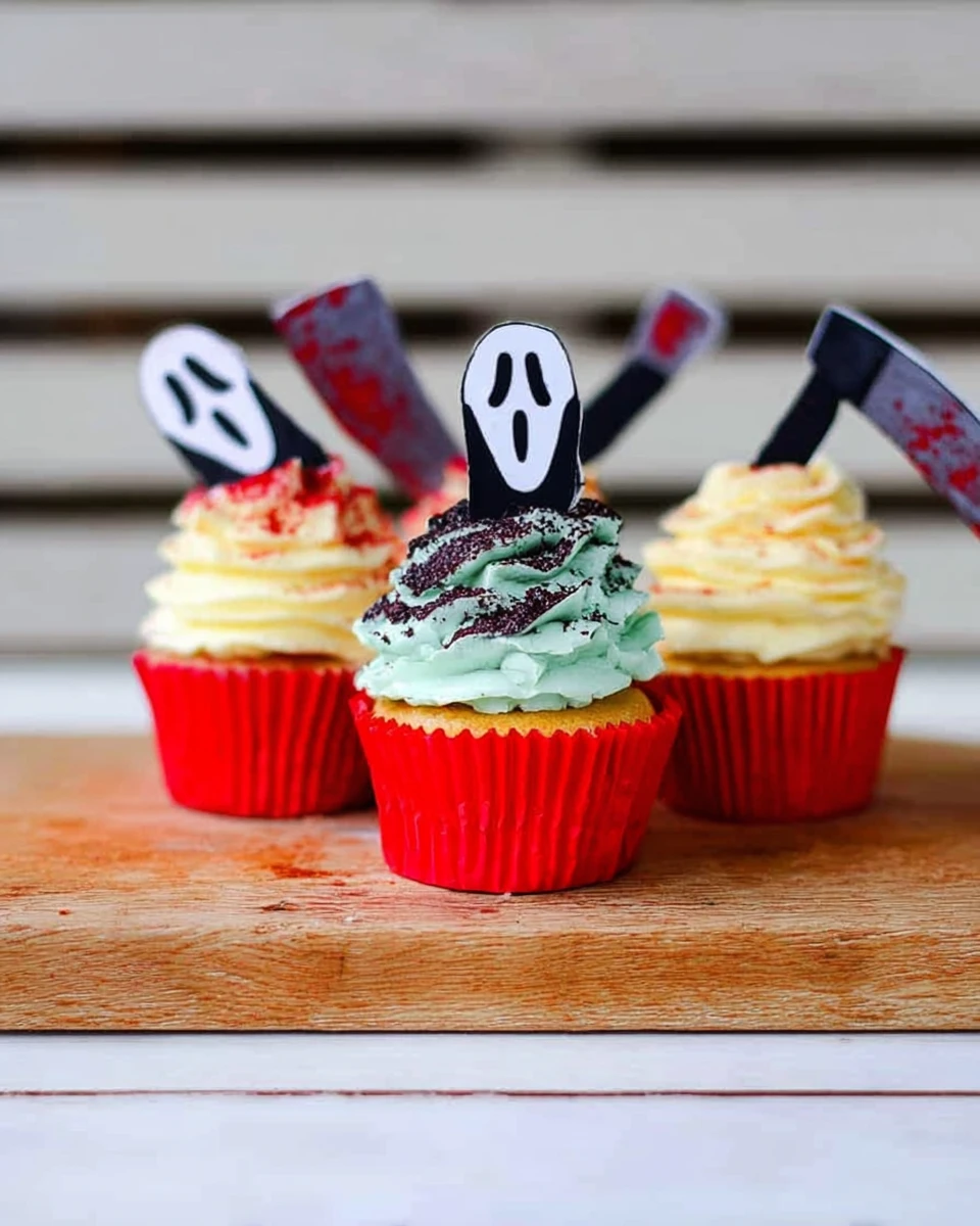 Scream Cupcakes