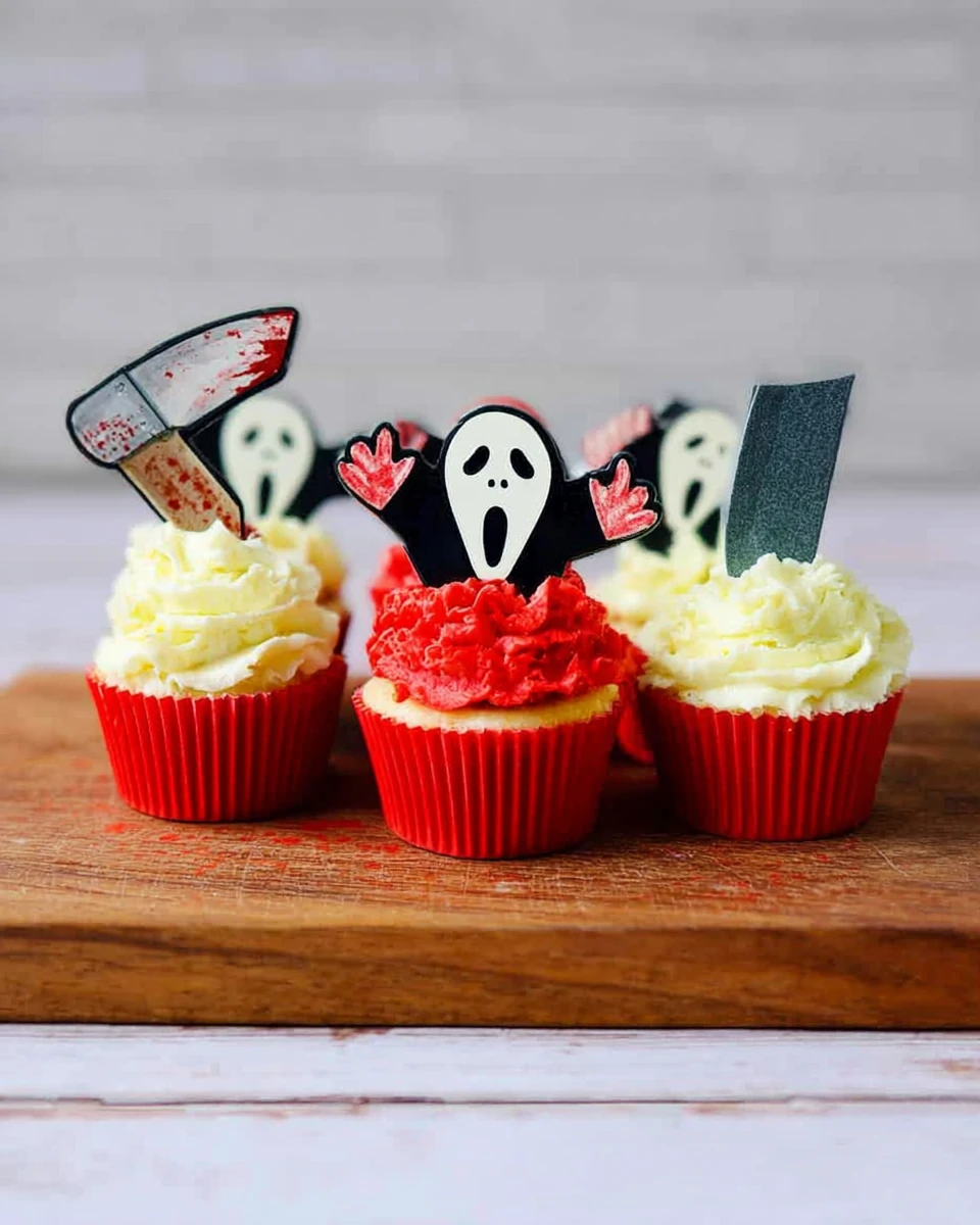 Scream Cupcakes