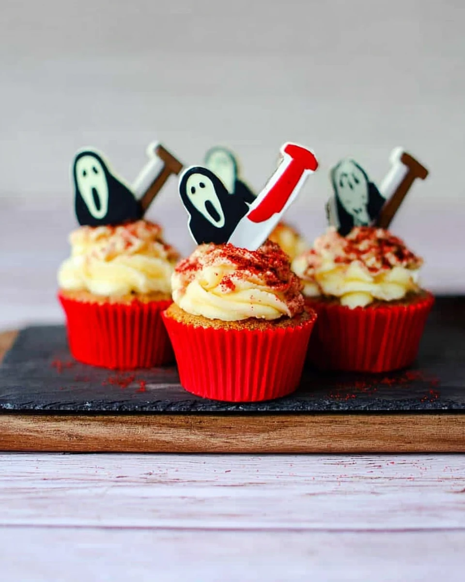 Scream Cupcakes