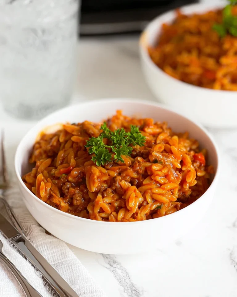 Sloppy Joe Orzo 0 2025 10 27