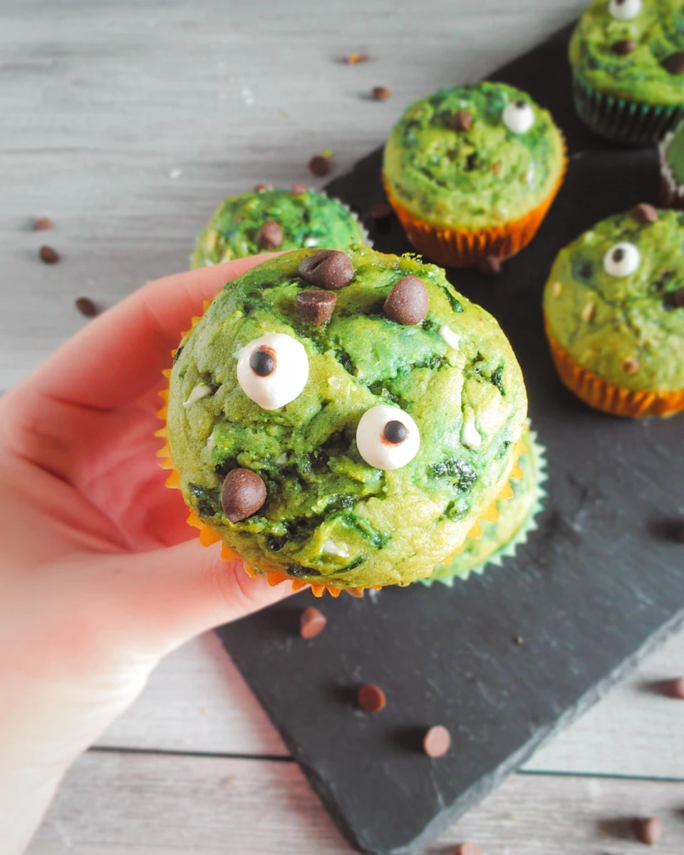 Spinach Monster Muffins