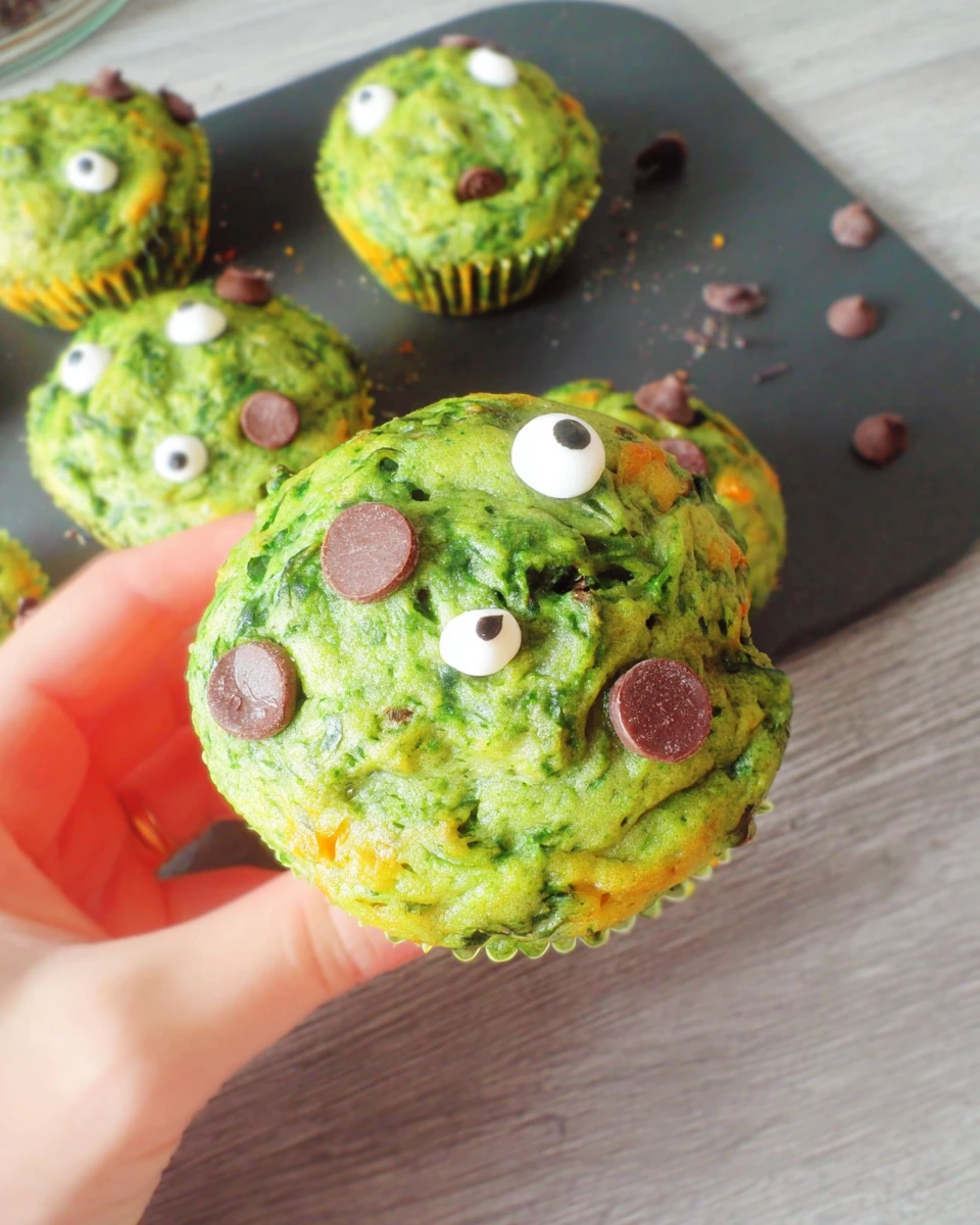 Spinach Monster Muffins