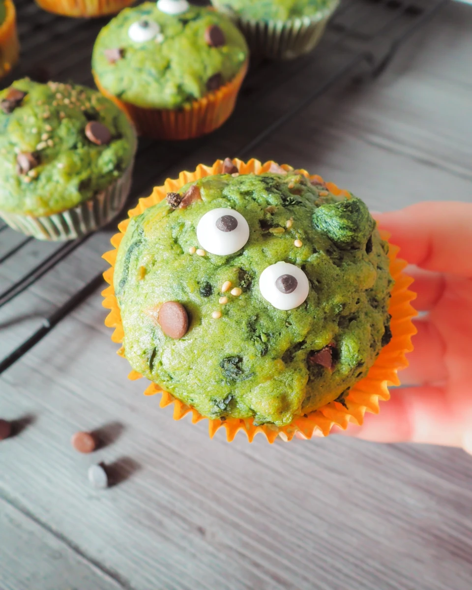 Spinach Monster Muffins