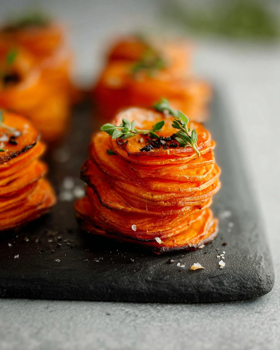 Sweet Potato Stacks