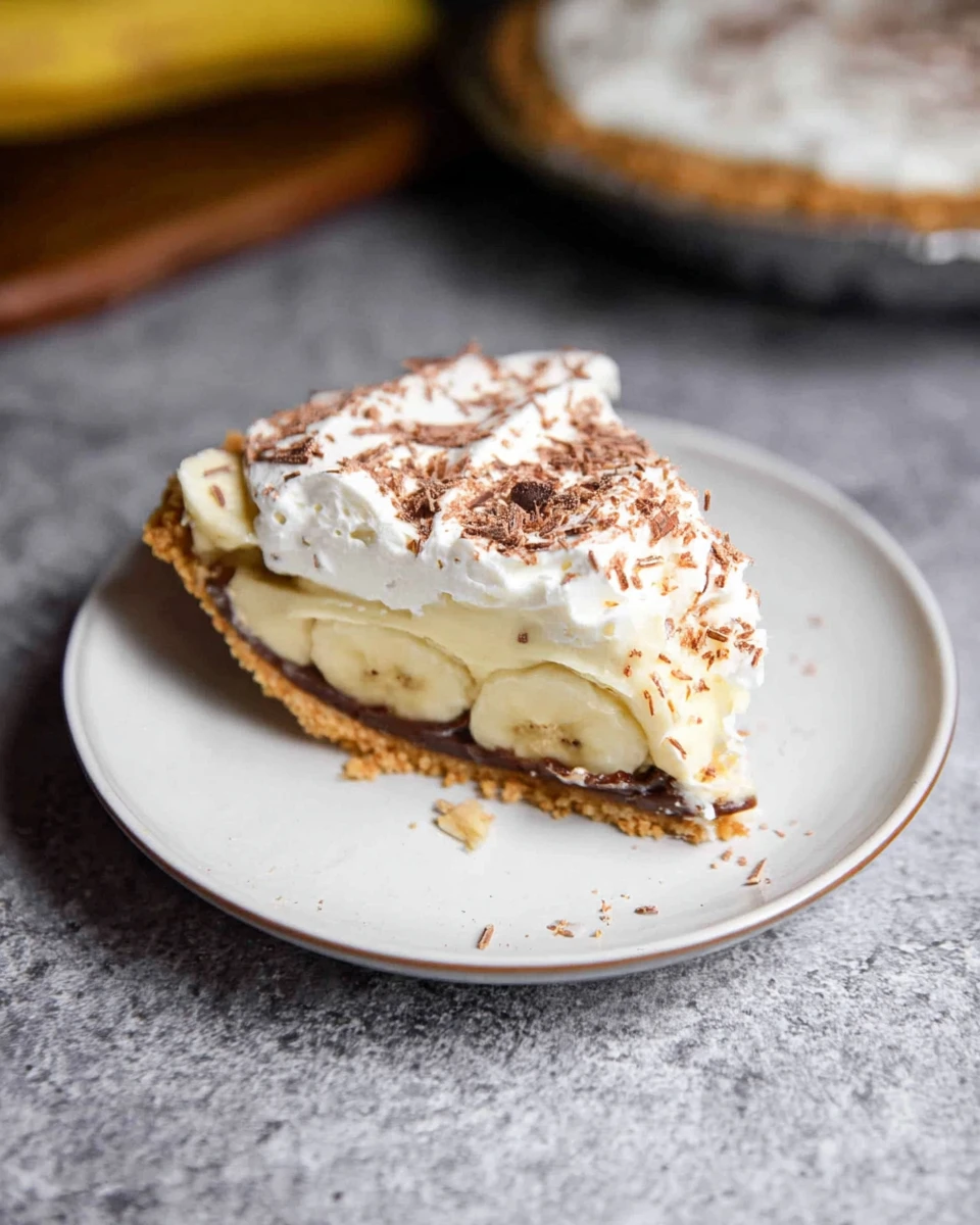 Ultimate Vegan Banana Cream Pie