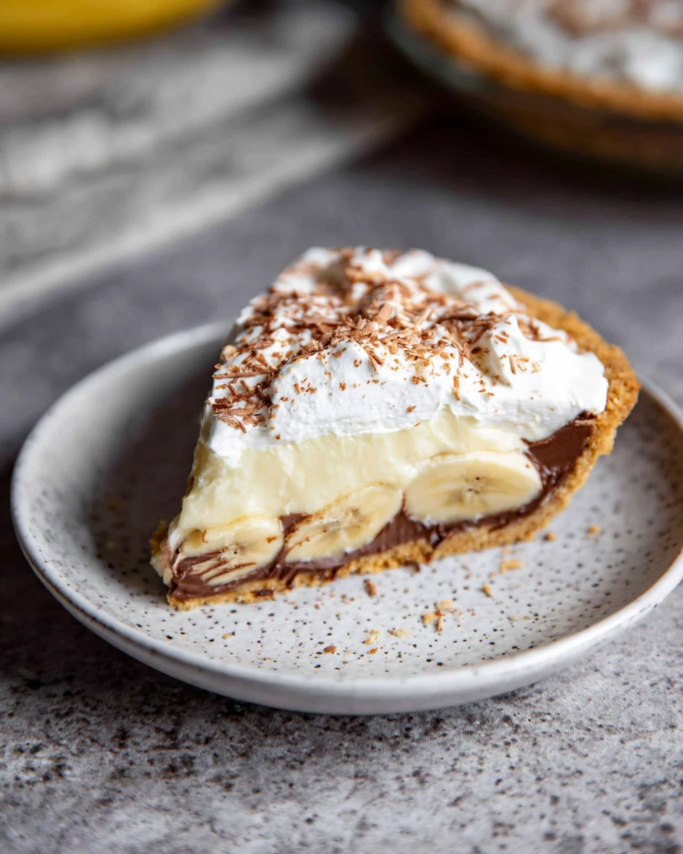 Ultimate Vegan Banana Cream Pie
