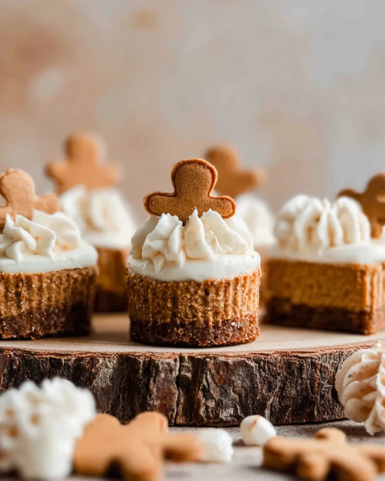 Mini Gingerbread Cheesecakes 0 2025 11 02