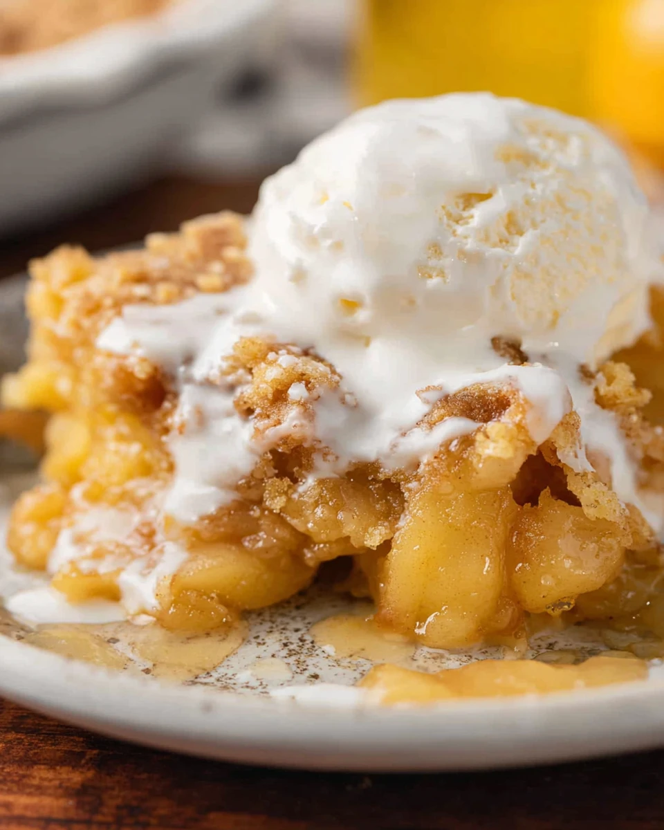 3-Ingredient Apple Dump Cake