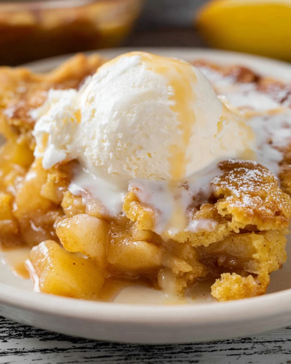 3-Ingredient Apple Dump Cake