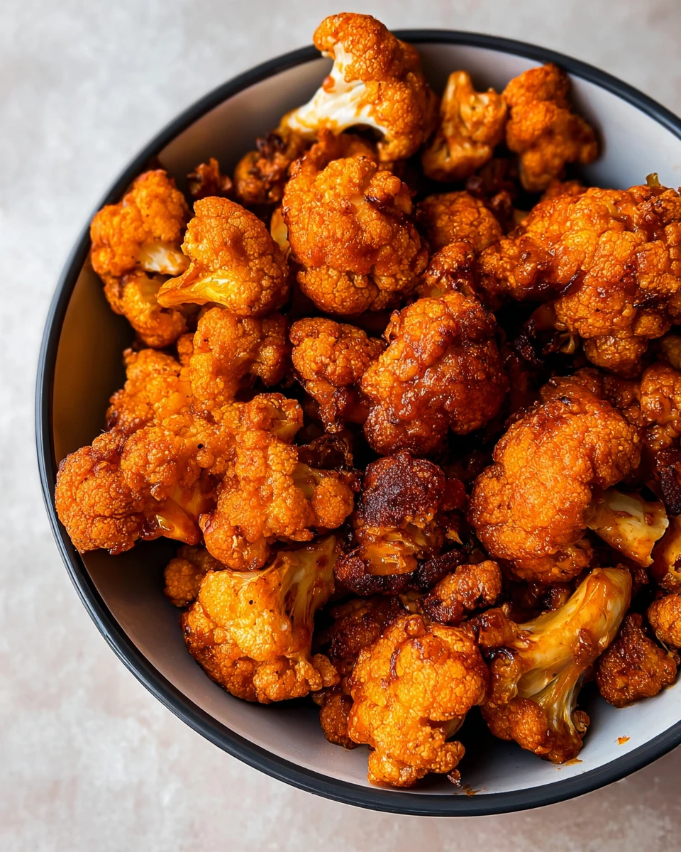 Air Fryer Buffalo Cauliflower 6 Air Fryer Buffalo Cauliflower