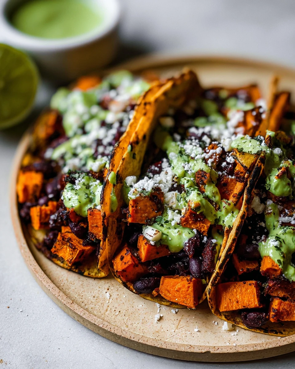 Black Bean Sweet Potato Tacos 5 Black Bean Sweet Potato Tacos