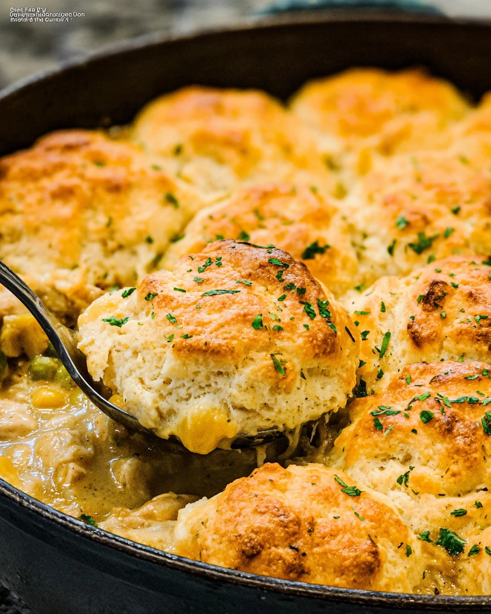 Cheddar Bay Biscuit Chicken Pot Pie 7 Cheddar Bay Biscuit Chicken Pot Pie