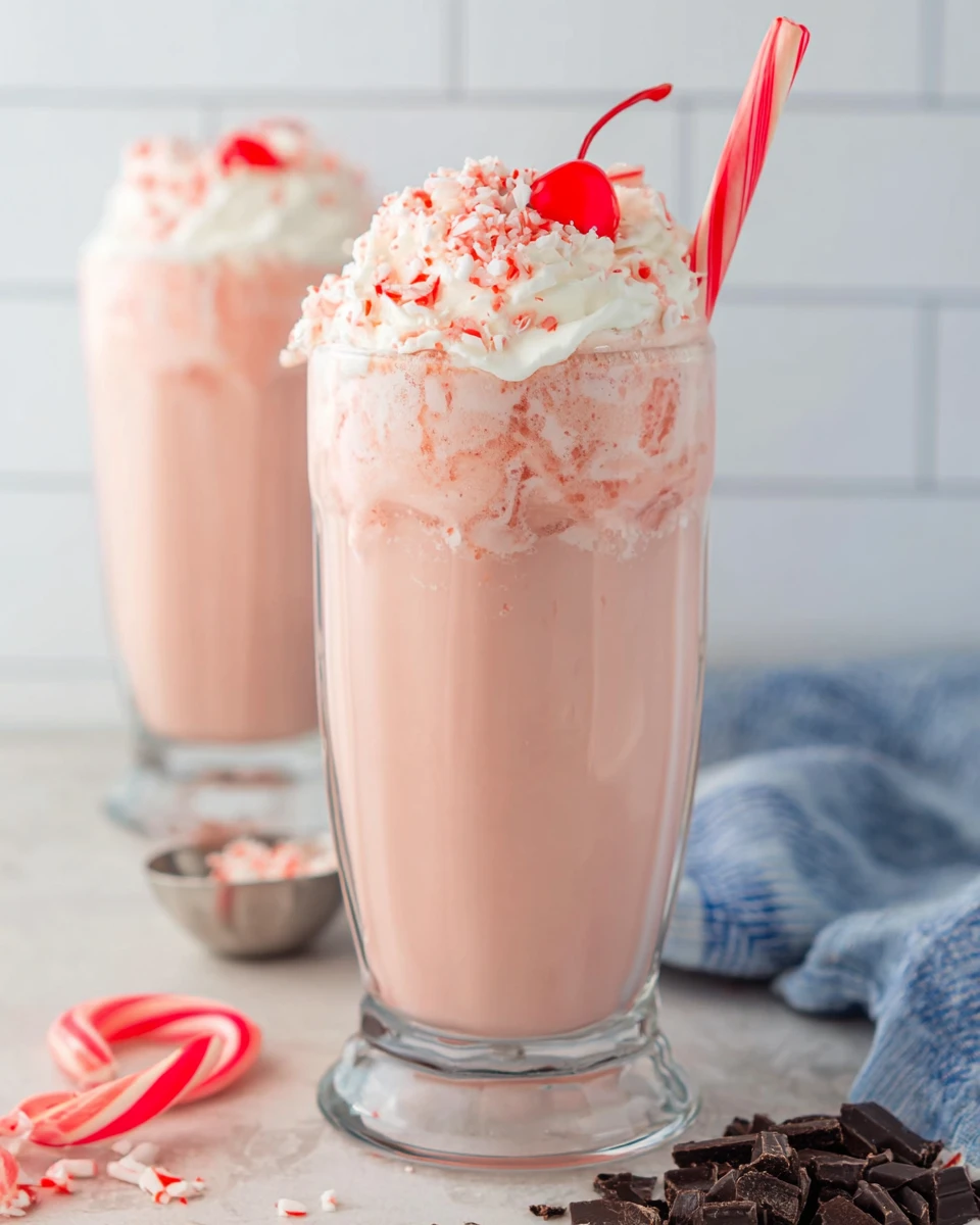 Chick Fil A Peppermint Milkshake
