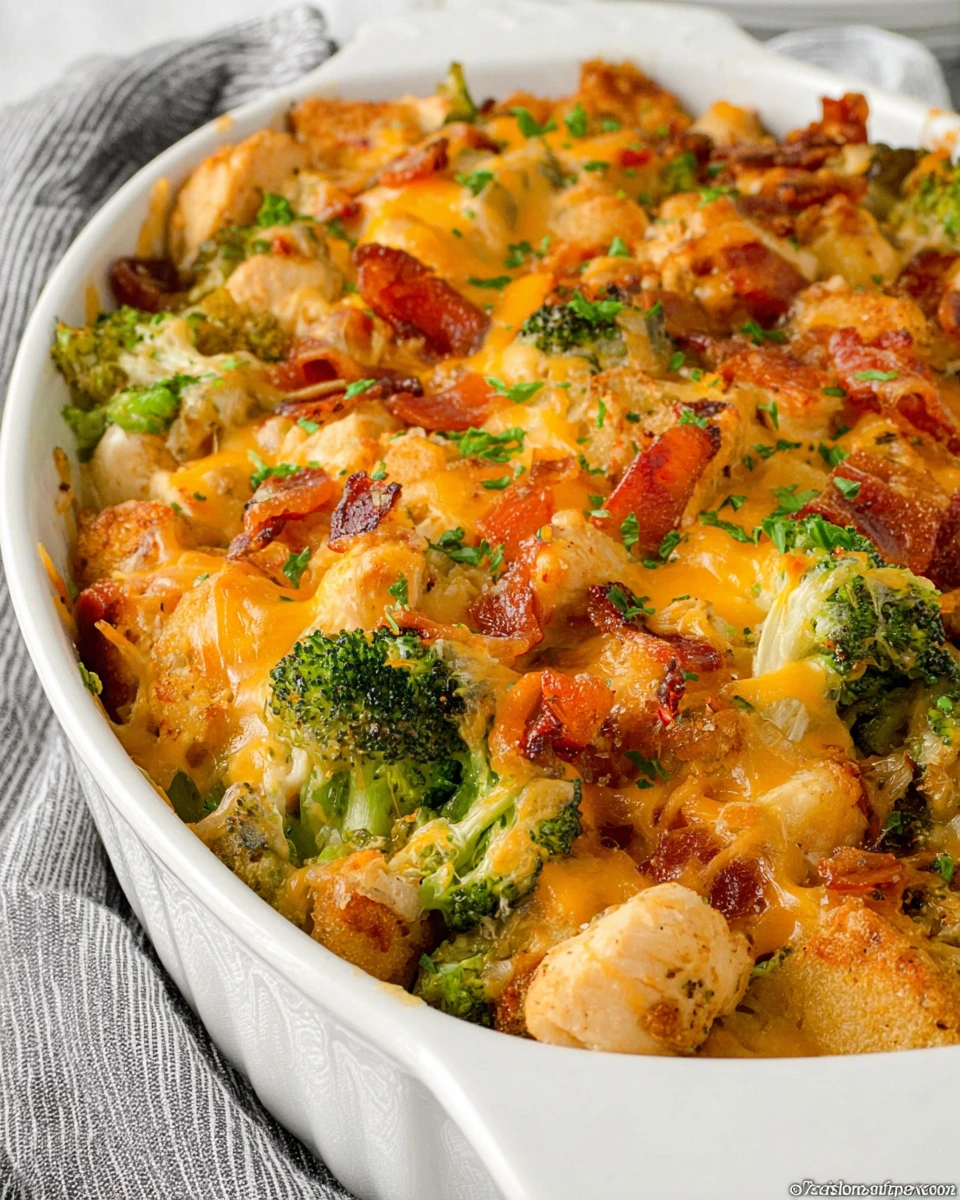 Chicken Broccoli Potato Casserole 5 Chicken Broccoli Potato Casserole