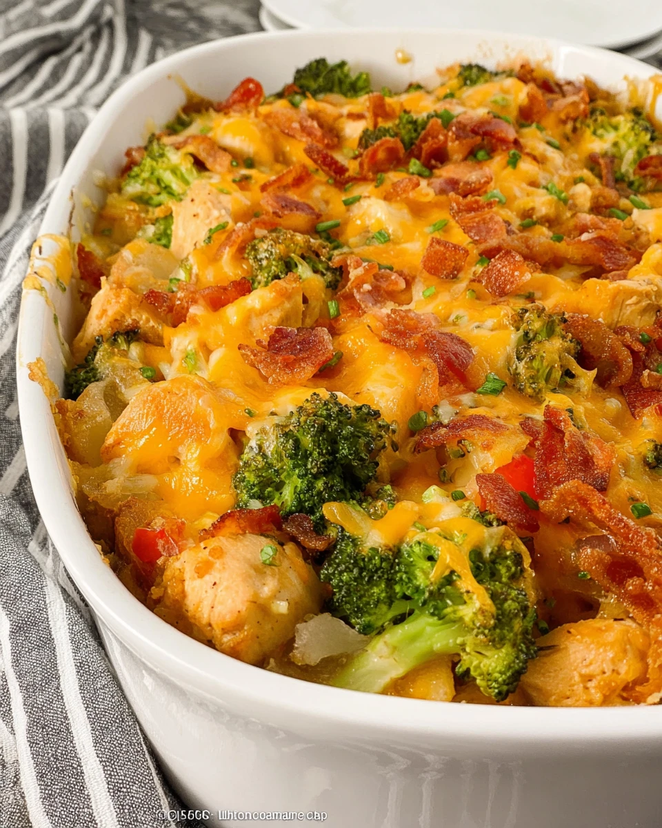 Chicken Broccoli Potato Casserole 6 Chicken Broccoli Potato Casserole