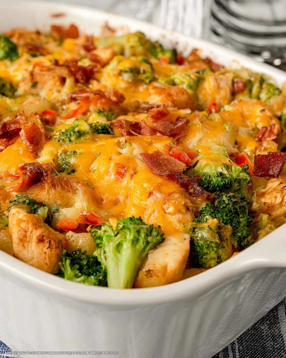 Chicken Broccoli Potato Casserole 7 Chicken Broccoli Potato Casserole