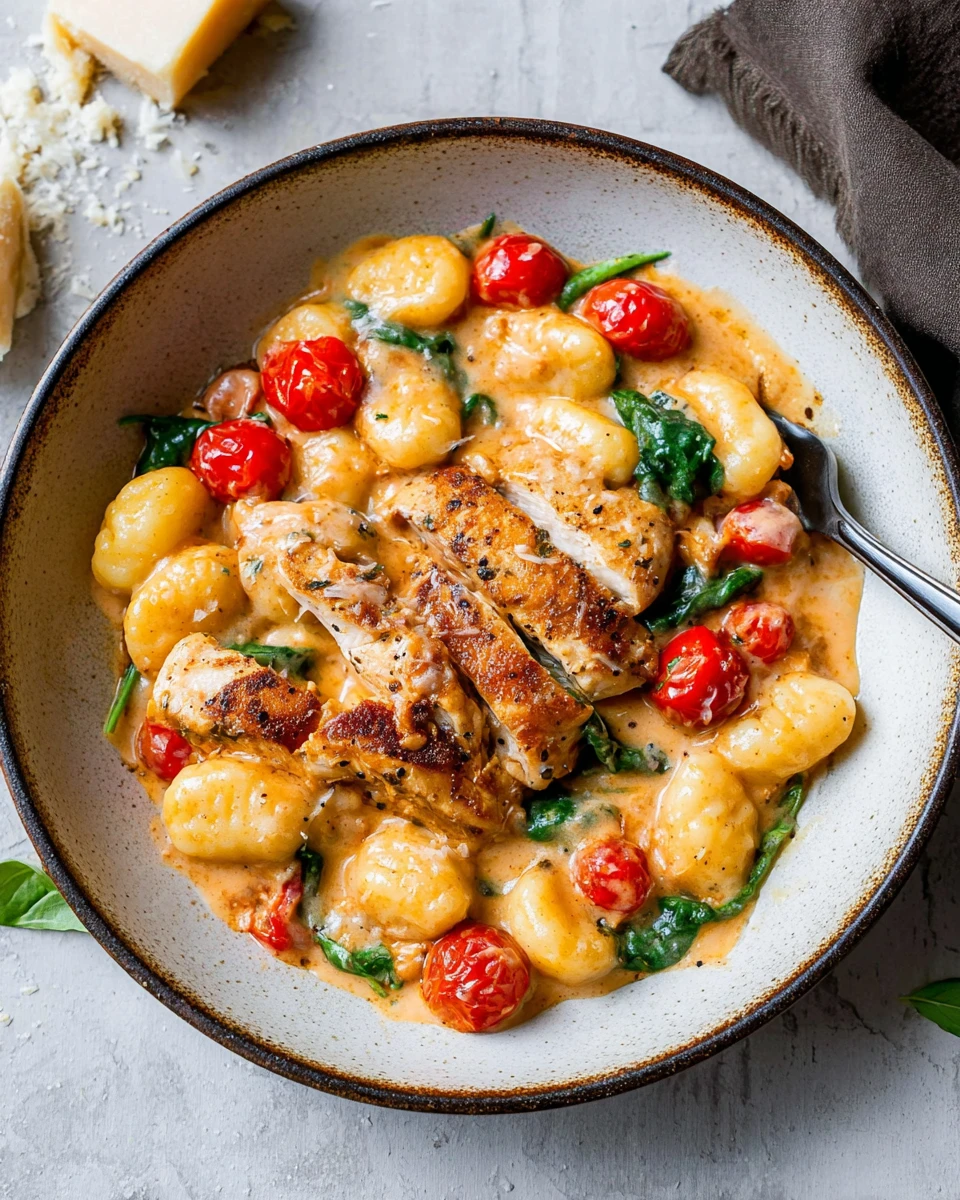 Chicken Gnocchi Skillet