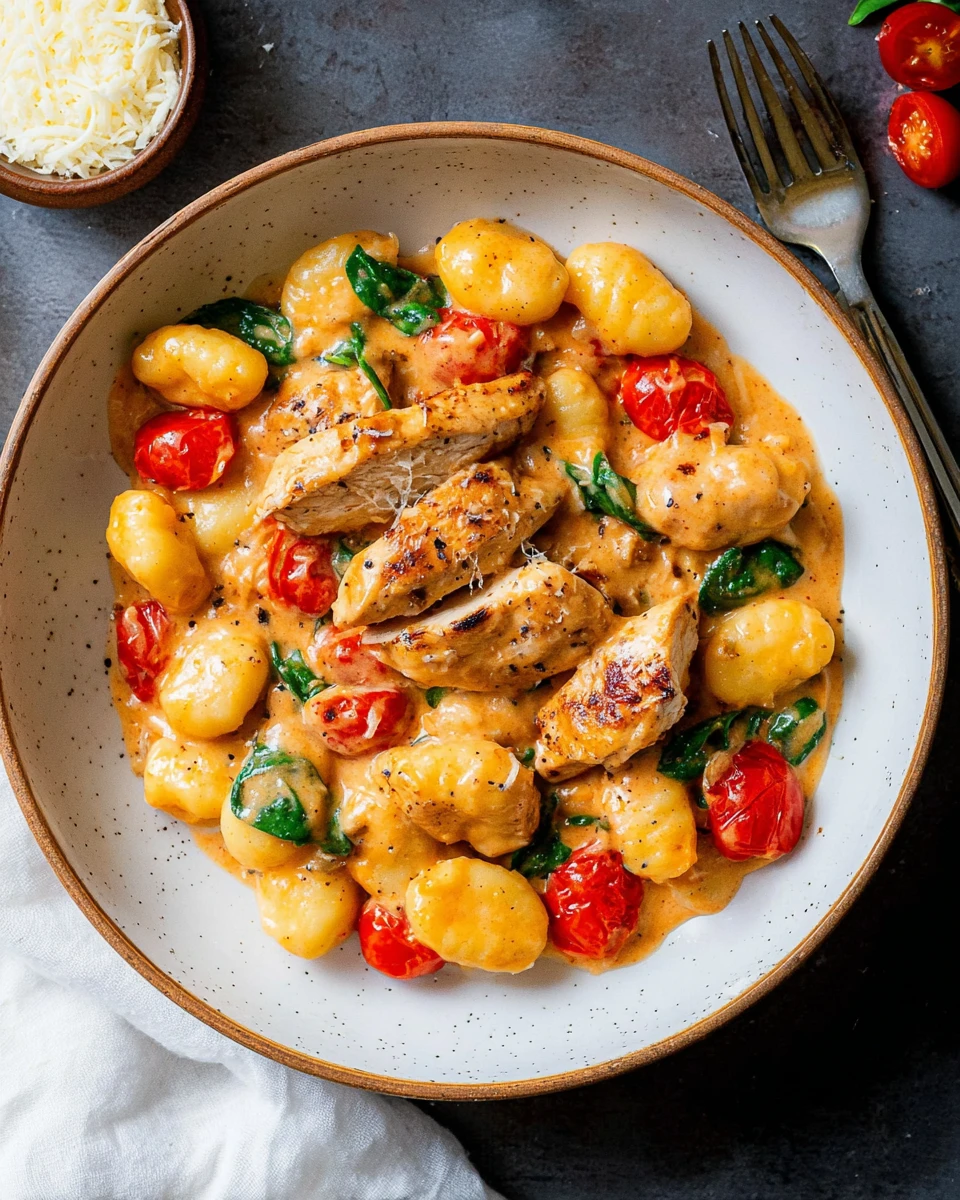 Chicken Gnocchi Skillet