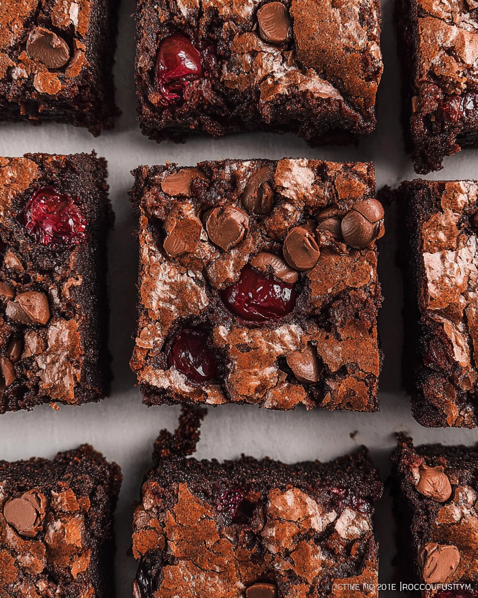 Chocolate Cherry Brownies