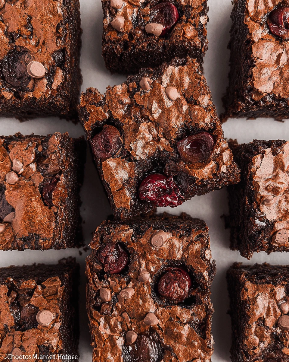Chocolate Cherry Brownies