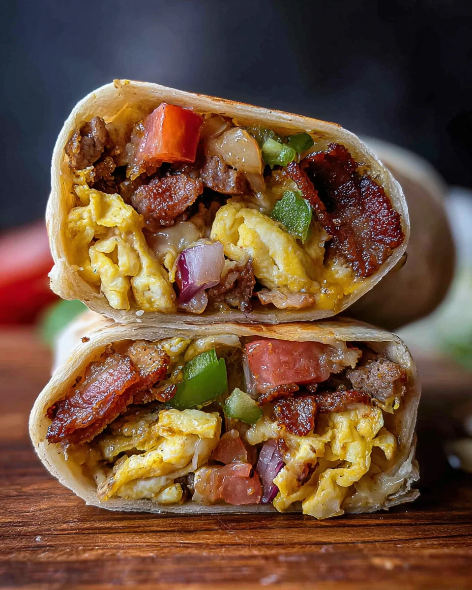 Cowboy Breakfast Burrito