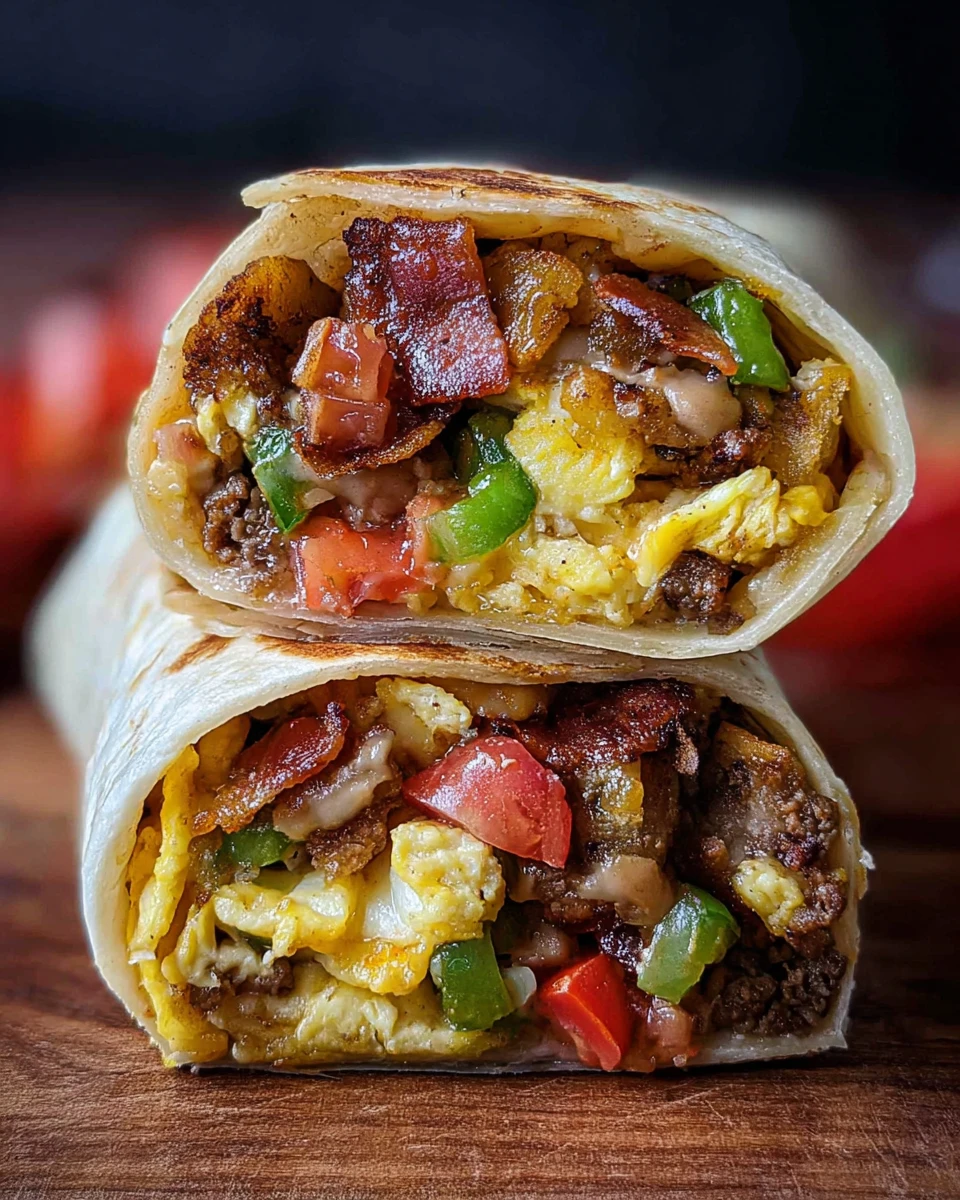 Cowboy Breakfast Burrito