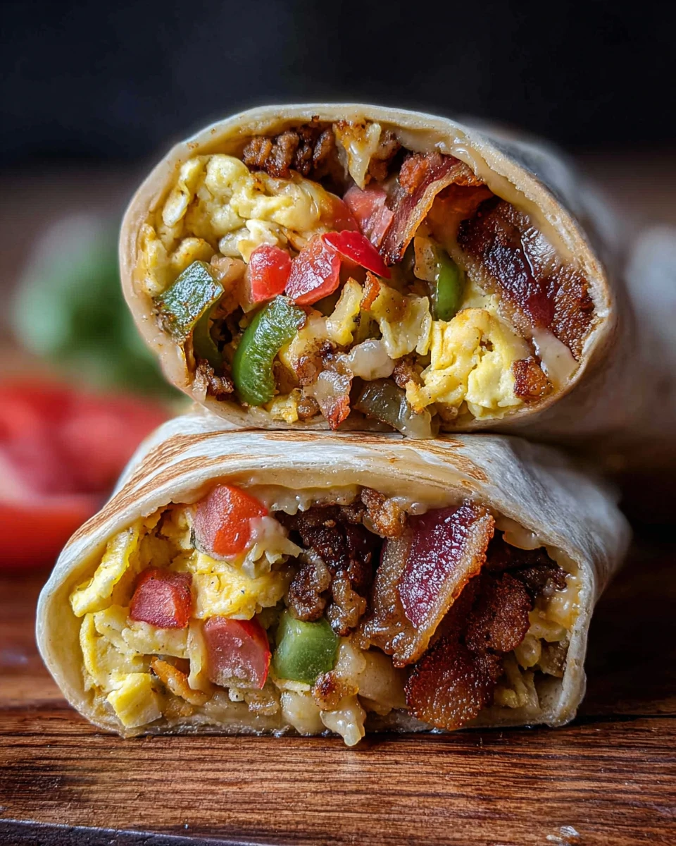 Cowboy Breakfast Burrito