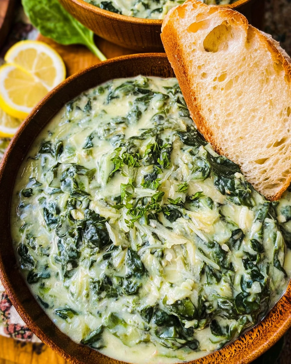 Creamed Spinach 6 Creamed Spinach
