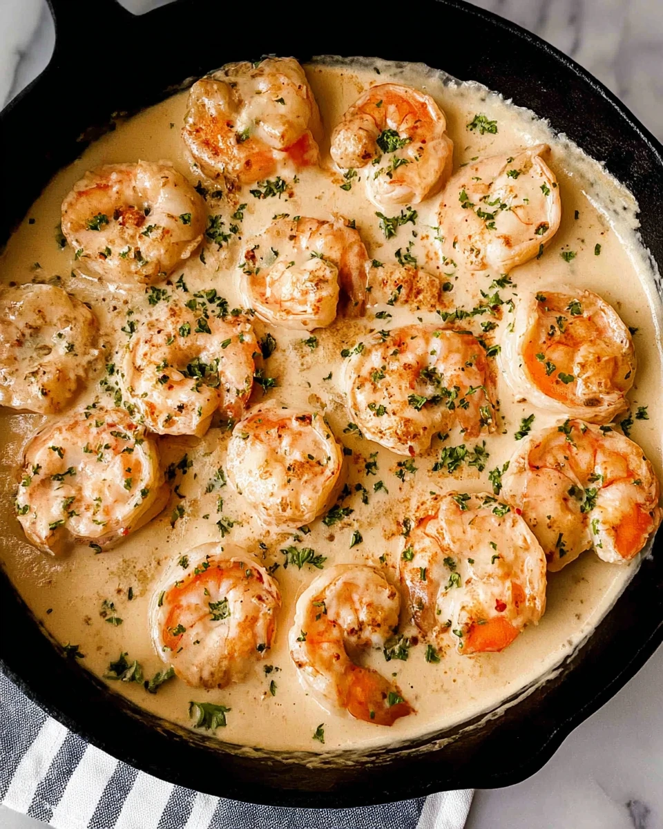 Creamy Garlic Shrimp