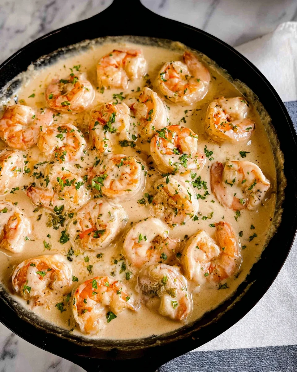 Creamy Garlic Shrimp