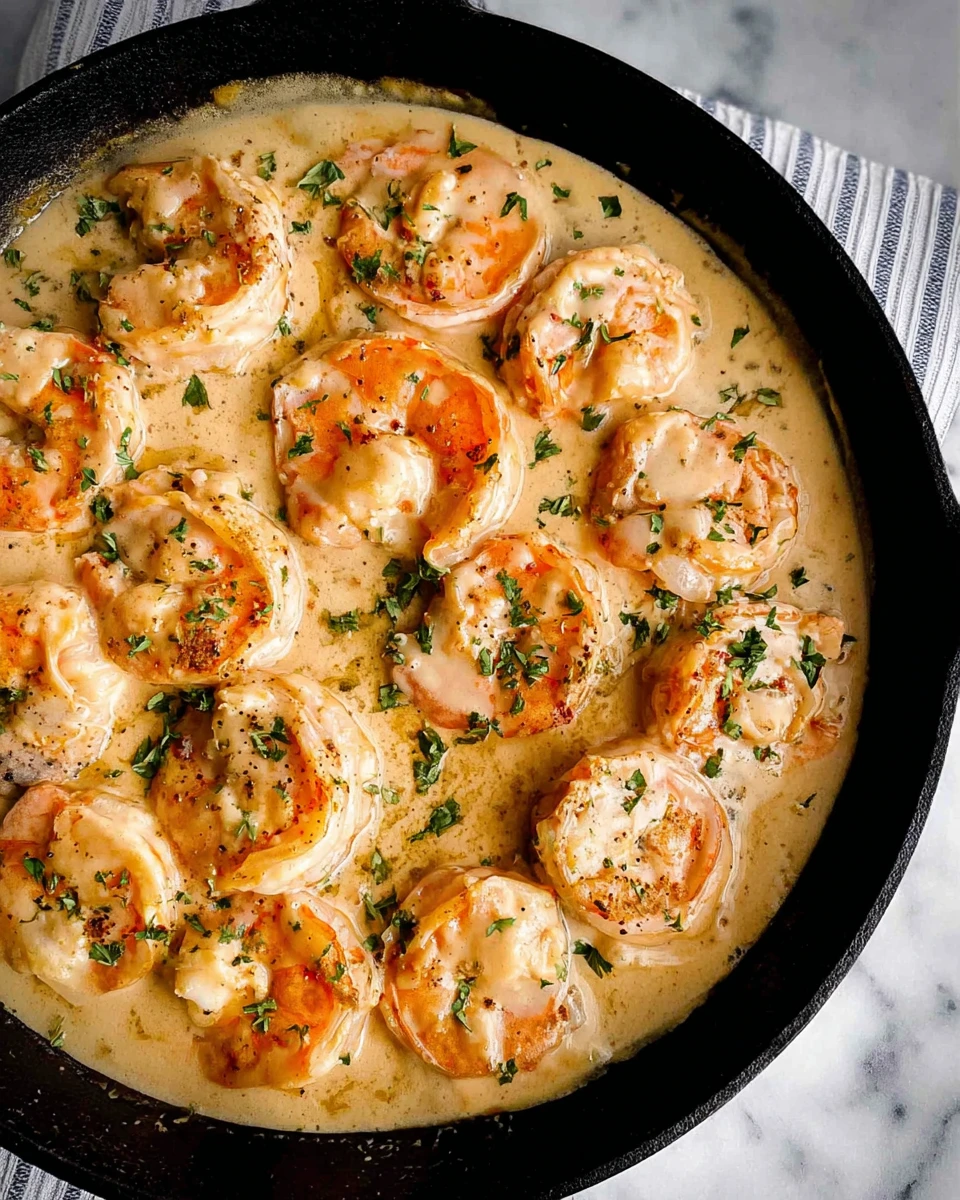 Creamy Garlic Shrimp