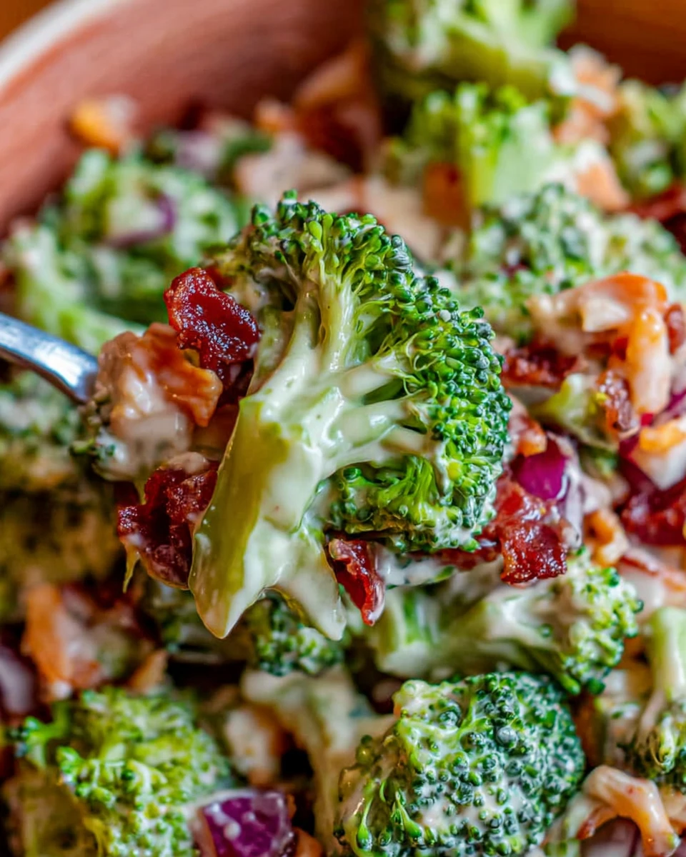 Easy Broccoli Bacon Salad