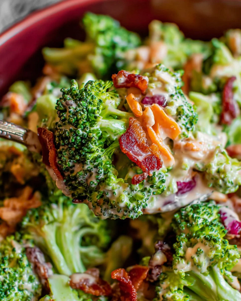 Easy Broccoli Bacon Salad
