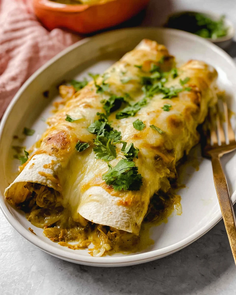Green Chicken Enchiladas 5 Green Chicken Enchiladas