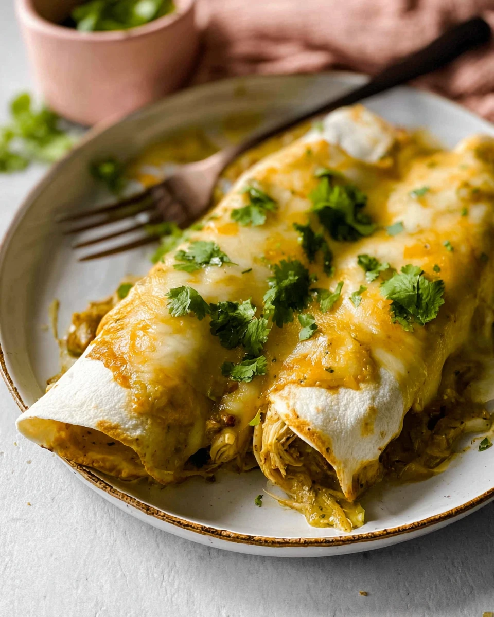 Green Chicken Enchiladas 7 Green Chicken Enchiladas