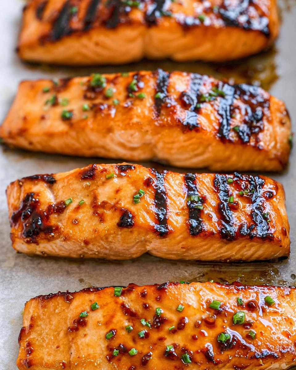 Grilled Maple Glazed Salmon 7 Grilled Maple Glazed Salmon