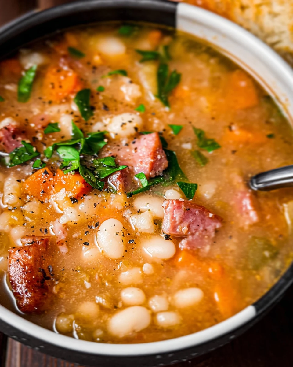 Ham And Bean Soup Of My Dreams