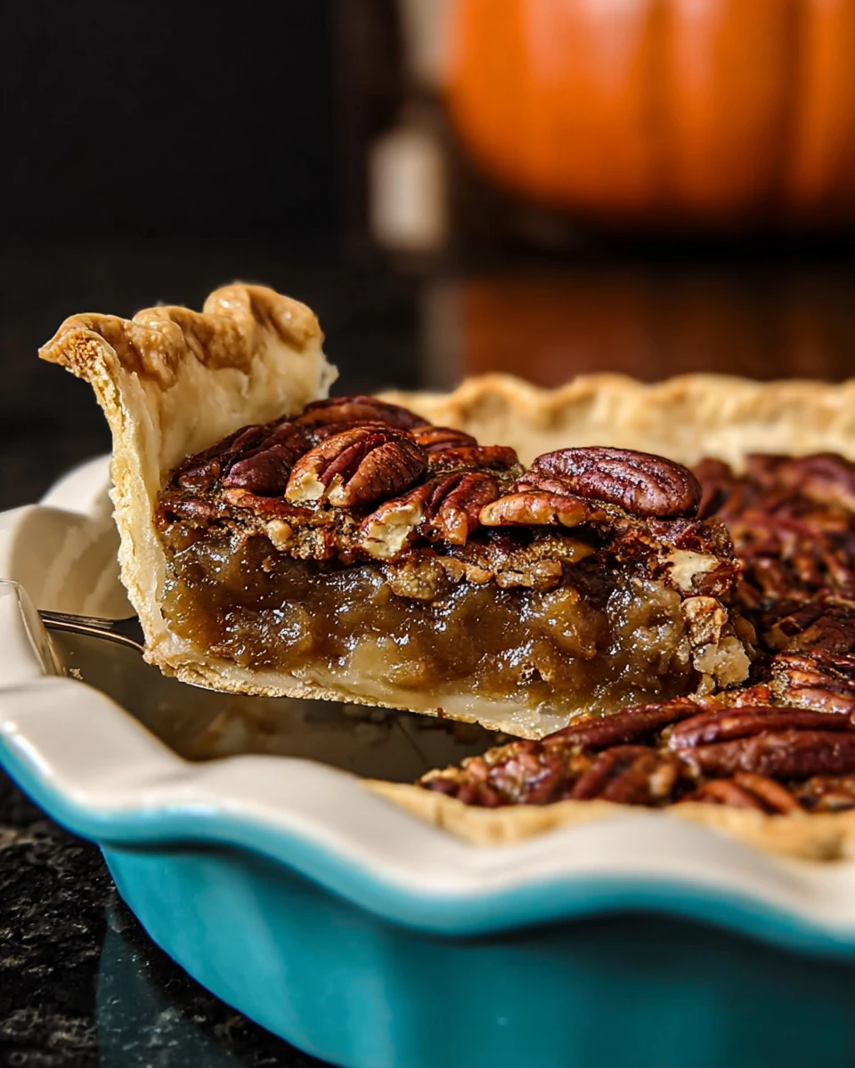 Maple Bourbon Pecan Pie