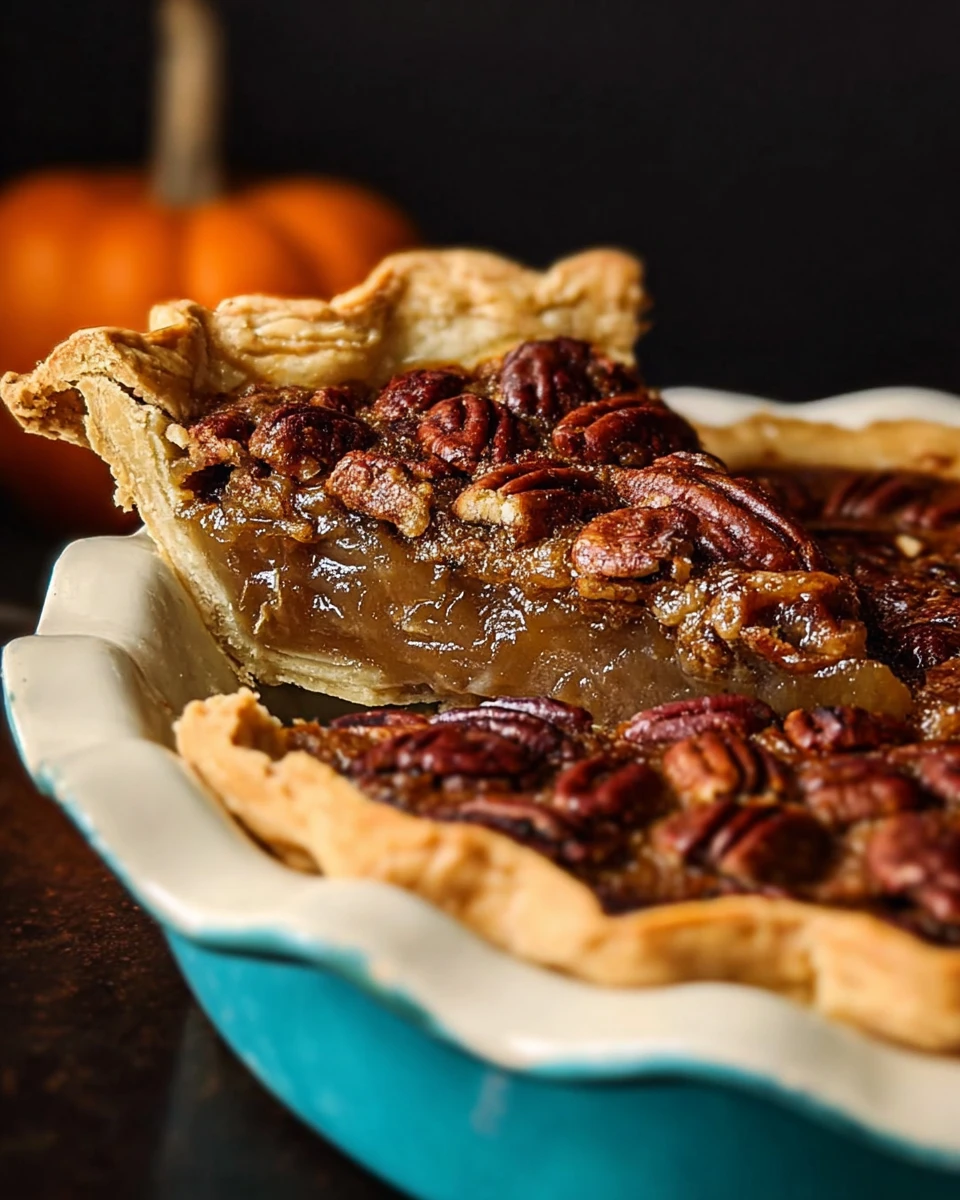 Maple Bourbon Pecan Pie